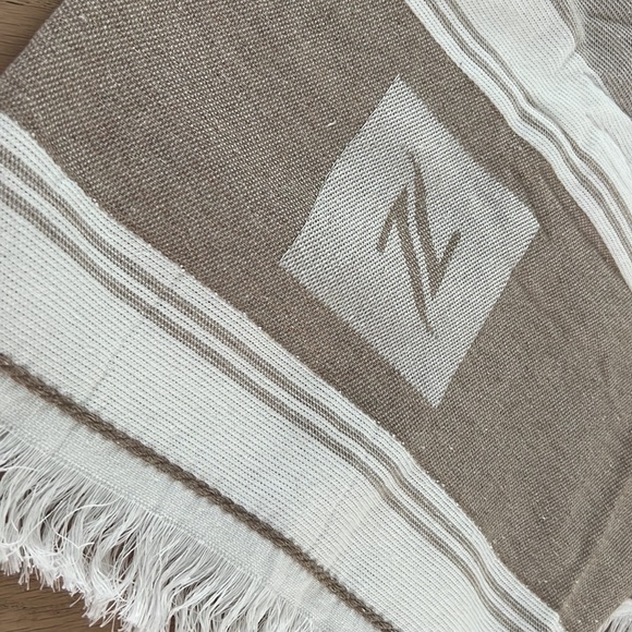 Nespresso Beach Blanket Turkish Boho Style Towel NWT - Picture 3 of 7